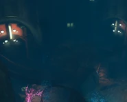 The rock which split the tunnel in half.