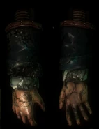 The hands of the "Parasite".