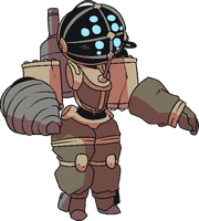 Big Mommy Suit as seen in-game.