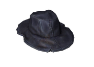 Zigo d'Acosta's fisherman's hat model.