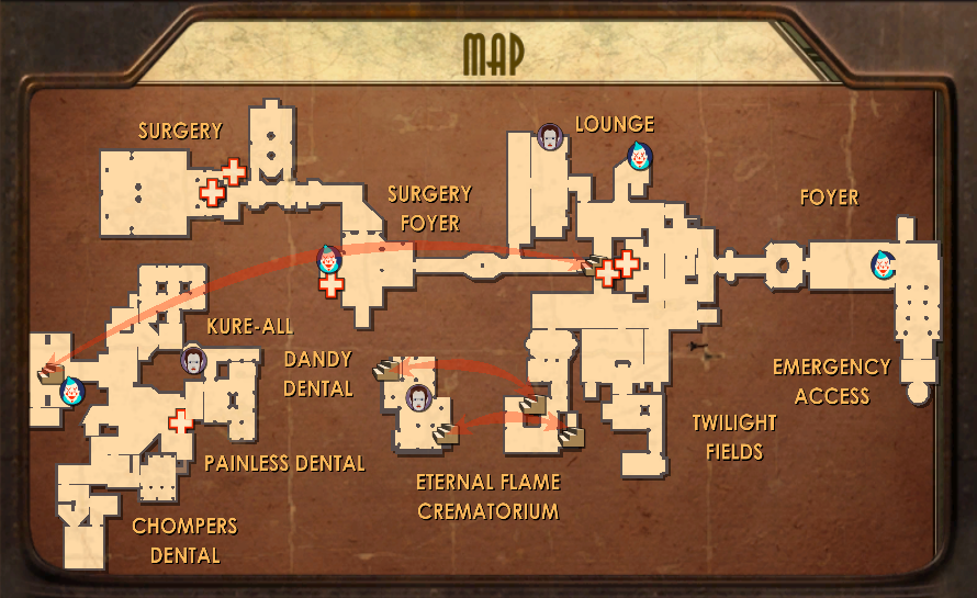 Medical Pavilion Map