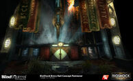 A paintover of the Atrium, made by Jeff Zugale for BioShock: The Collection.