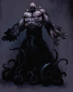 Concept art for Atlas's mutations.