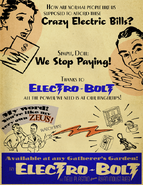Electro-bolt poster