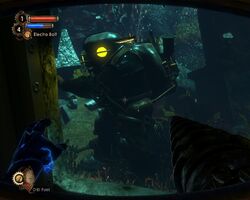 A Rosie fixes a leak outside of Adonis Luxury Resort.