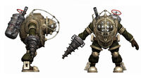 Model Ochroniarza z gry „BioShock”