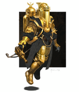 Gold big daddy concept