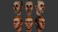The style evolution of Citizens' heads.