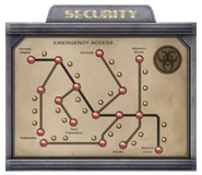 Emergency Access Map.