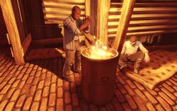 BioI Shantytown Homeless Man Dumpster Fire.jpg