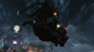 Songbird overturning a Vox Gunship.