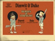 Burden of Strength! advertisement.