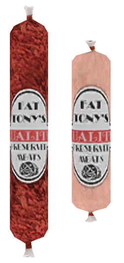 Fat Tony's Quality Preserved Meats.