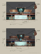 Concept art for the station, by Kat Berkley.