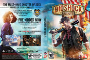 Anna as Elizabeth seen on the back of BioShock Infinite's cover.