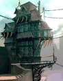 Early Art Nouveau Columbia Building Concept