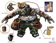 The "Grenadier Splicer" from later in development, by Robb Waters.
