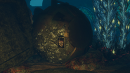 The Signal Beacon on a sunken bathysphere.