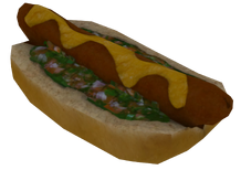 Hot Dog Render BSi