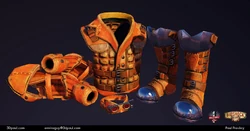 Models for the cut Protecto-Gear.