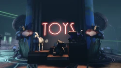 So many toys for girls and boys.