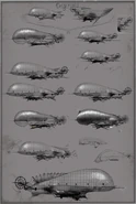 Zeppelin Shape Study.