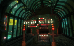 Dim lights, broken city.