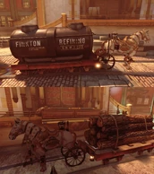 Automated Stallions in the Plaza of Zeal.