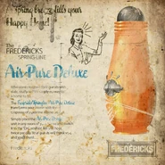 Alternate advertisement for Fredericks.