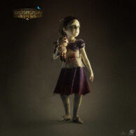 Little Sister from the launch trailer of BioShock 2.