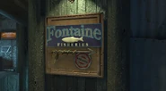 Fontaine Fisheries Sign viewed in Multiplayer.