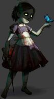 Little Sister concept art for BioShock 2.