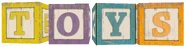 Toys sign blocks