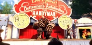 Handyman en la feria del comienzo del juego
