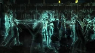 The Partygoers seen as Ghosts in BioShock 2's launch trailer.