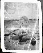 CindyM 2.jpg (41 KB) My daughter the architect. Getting ready to build the castle! 7-4-63