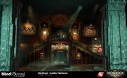 A paintover of the Lounge, made by Jeff Zugale for BioShock: The Collection.