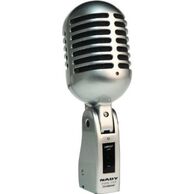 Stock image for the Nady PCM-100 Microphone. Note the modern LED which can be seen on the poster. It itself is an imitation of the iconic Shure Unidyne.