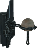 Model render of the sconce in Burial at Sea.