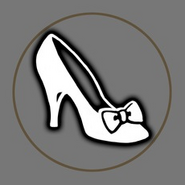 Concept for a Ladies Shoe's icon in Burial at Sea.