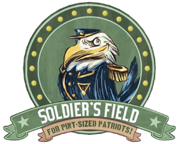 Soldier's Field Earnest Eagle sign.png