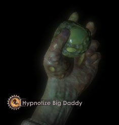 Jack wielding Hypnotize Big Daddy.