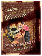 An altered "Dr. Steinman's Cosmetic Enchantment" advertisement found in the Spider Splicer stage.