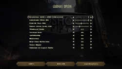 Bio Re PCVersionGraphicsOptions