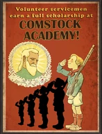 Volunteering for Comstock Academy.