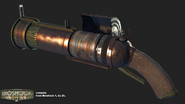 Render of the Grenade Launcher model from BioShock 2 Multiplayer.