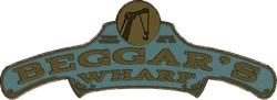 Beggar's Wharf sign