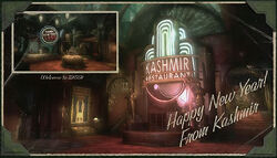 Kashmir Restaurant Postcard