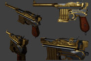 Golden Pistol model.