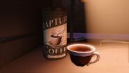Coffee as seen in Burial at Sea - Episode 2.